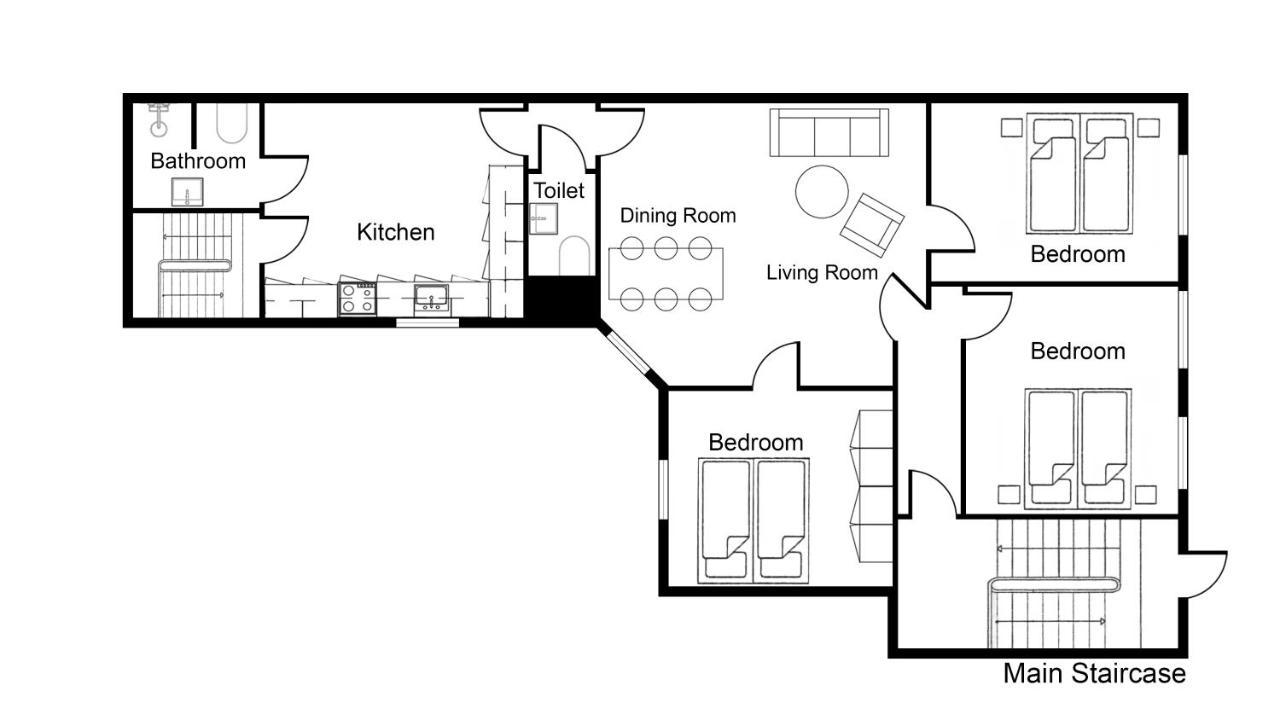 Xl Flat W 3 Bedrooms By Kings Garden In Cph City Kopenhaga Zewnętrze zdjęcie
